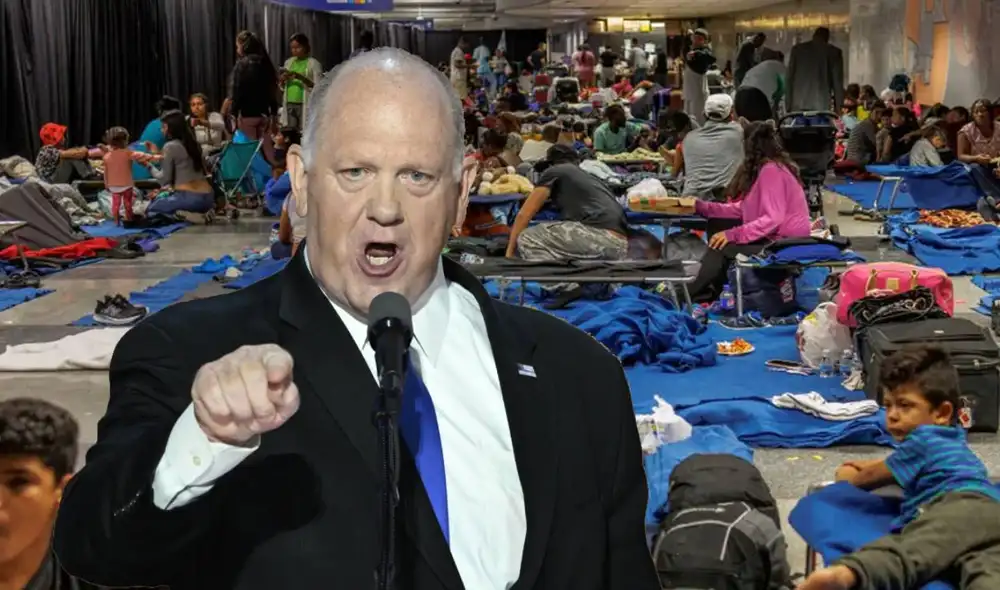 Tom Homan señaló que deportarán a inmigrantes criminales, pero también a inocentes de Illinois, Chicago. Foto: composición LR/ Fox News