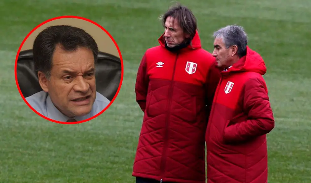 Juan Carlos Oblitas y Ricardo Gareca llegaron a la FPF en 2015. Foto: composición LR/GLR/difusión