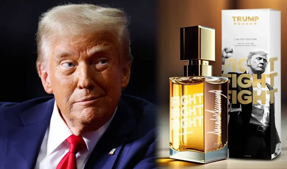 La nueva línea de perfumes de Donald Trump se habría agotado. Foto: composición LR/ People/ CNN