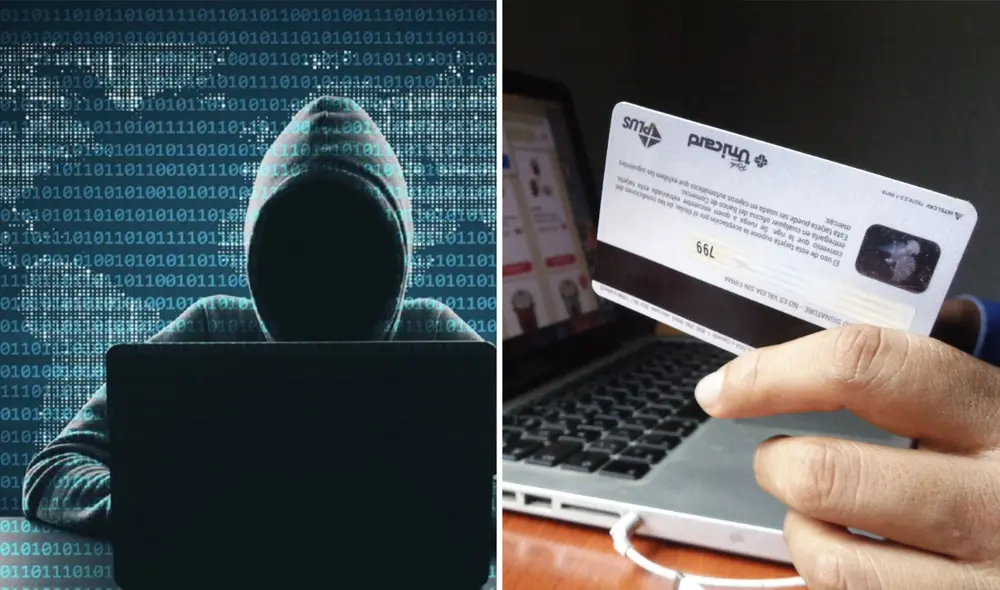 Los delincuentes cibernéticos aplican modalidades de robo y fraude para extraer datos bancarios. Foto: composición LR/Andina