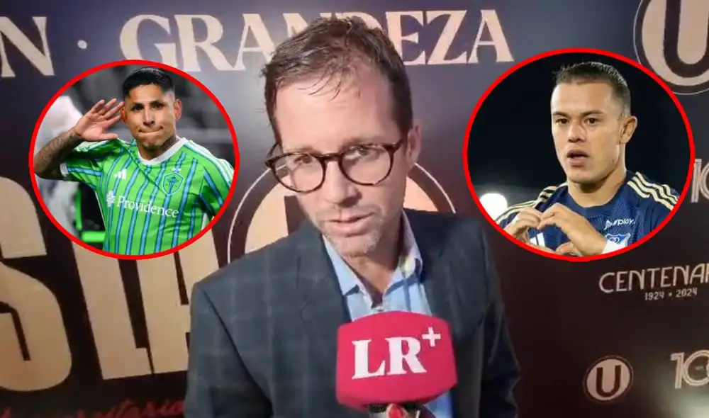 Manuel Barreto se refirió a la incorporación del nuevo delantero para la temporada 2025. Foto: composición GLR/Dayana Huerta