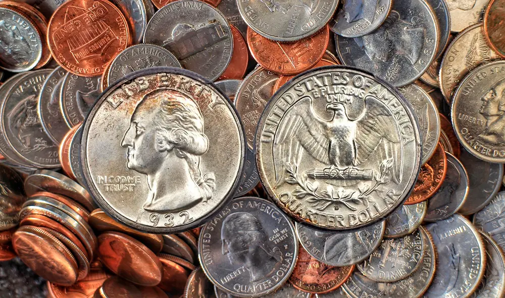 La moneda de 25 centavos de Washington es muy bien valorada en el mercado de la numismática. Foto: Composición LR