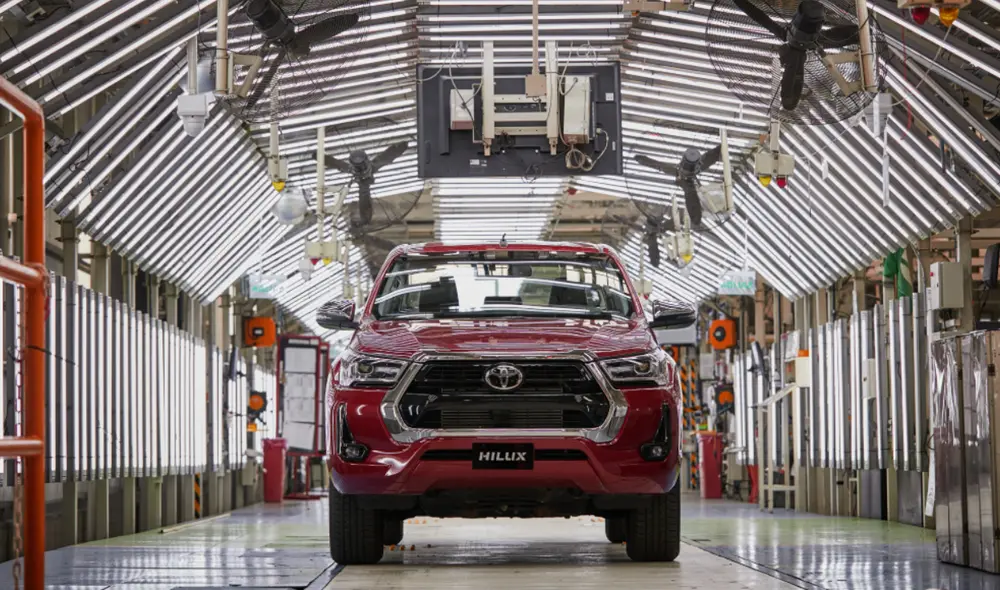 La planta de Toyota en Zárate, Argentina, produce el 35 % de las ventas de Hilux y Fortuner en América Latina. Fuente: Difusión.