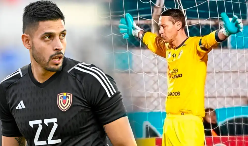 Rafael Romo es el arquero titular de la selección venezolana en Eliminatorias. Foto: composición LR/Transfermarkt/Conmebol