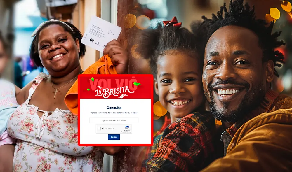 La página web de consulta del Bono Navideño está caída por el momento. Foto: composición LR/Freepik/Supérate