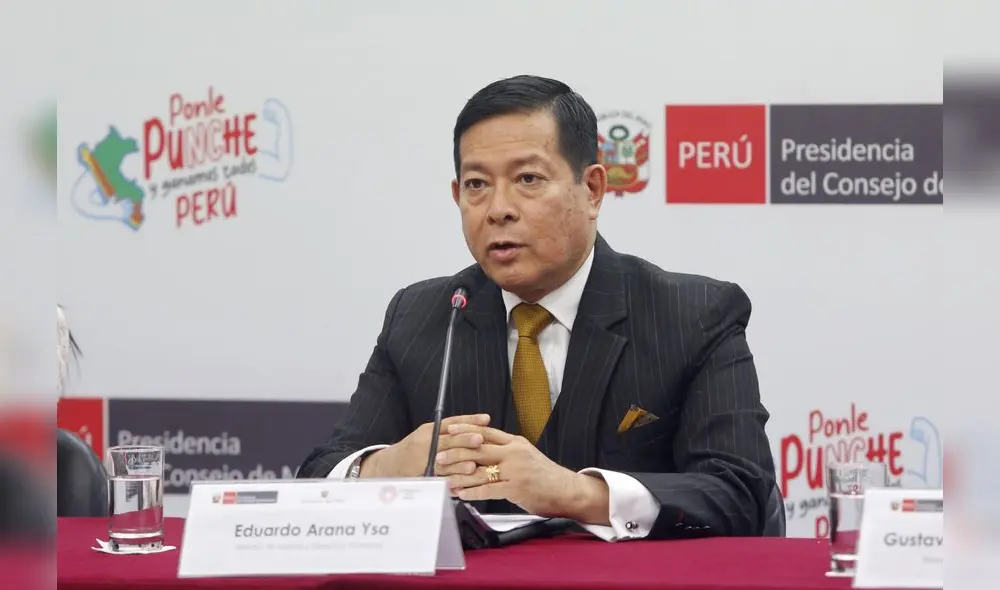 Ministro Eduardo Arana consideró que el escenario de crímenes en el país es oportuno para hacer la consulta ciudadana. Ministro Eduardo Arana consideró que el escenario de crímenes en el país es oportuno para hacer la consulta ciudadana.