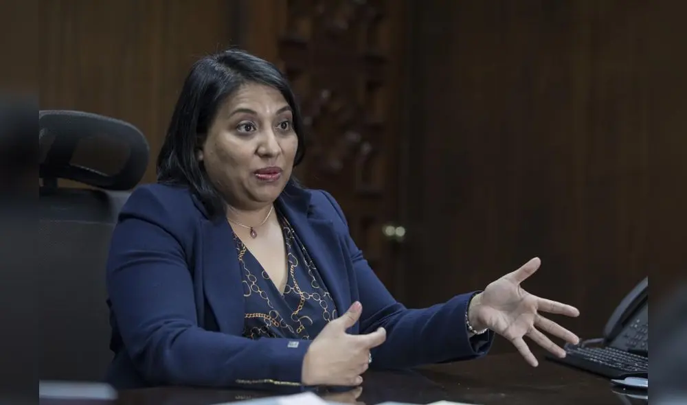 Exministra de Justicia y Derechos Humanos, Ana Neyra.