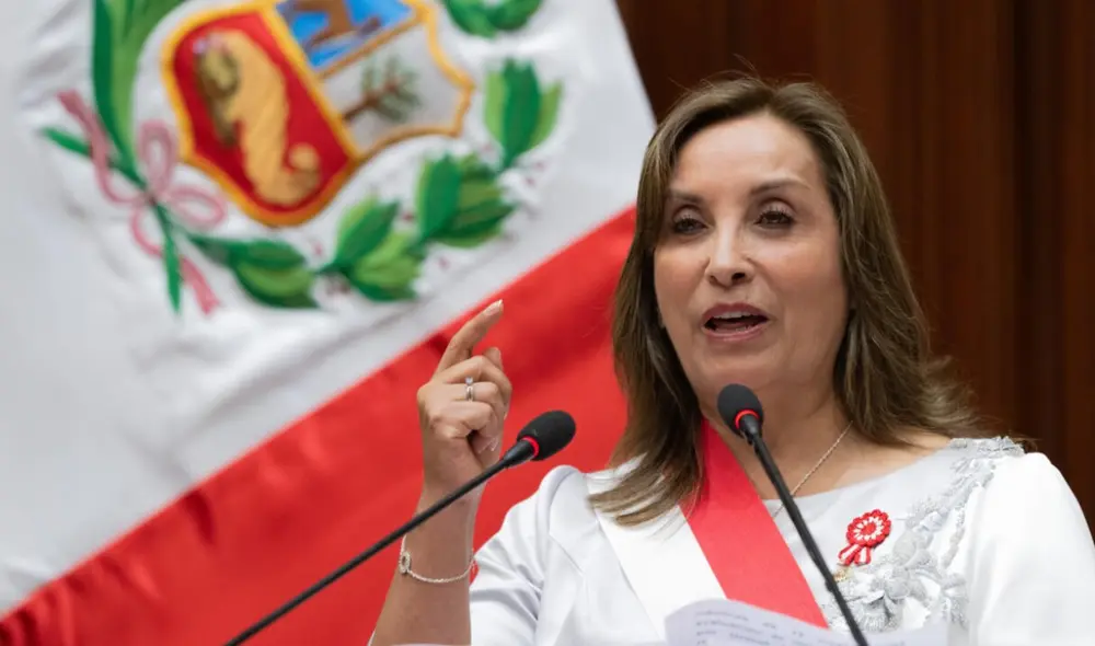 Dina Boluarte dará un mensaje a pocos días de cumplido sus 2 años de gestión. Foto: Presidencia