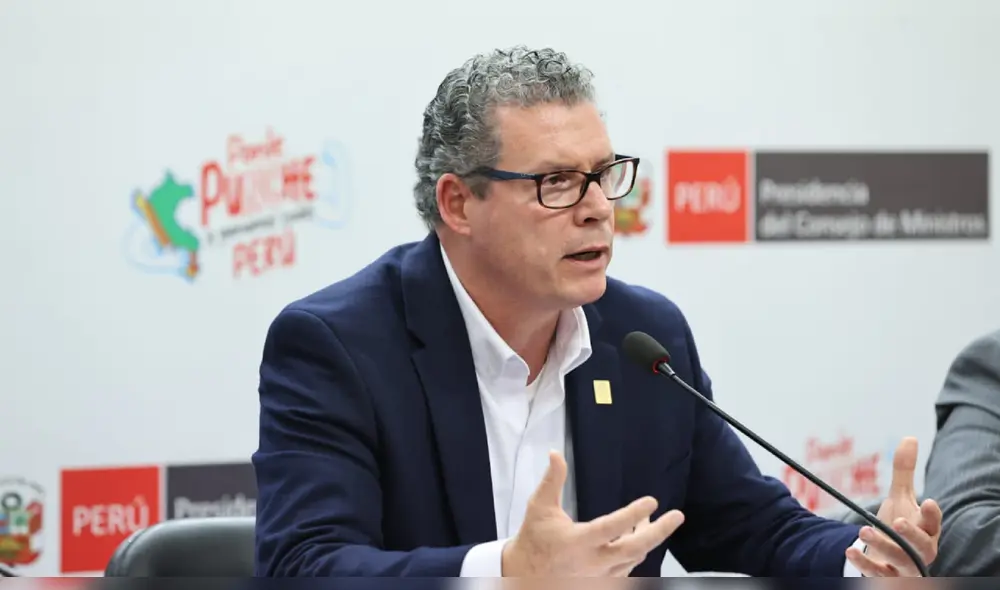 Congreso presentará moción de interpelación contra ministro Morgan Quero. Foto: Oficina de Prensa