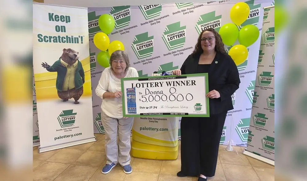 La ciudadana, quien es una señora estadounidense, logró un premio millonario. Foto: Composición LR/Cloud Front