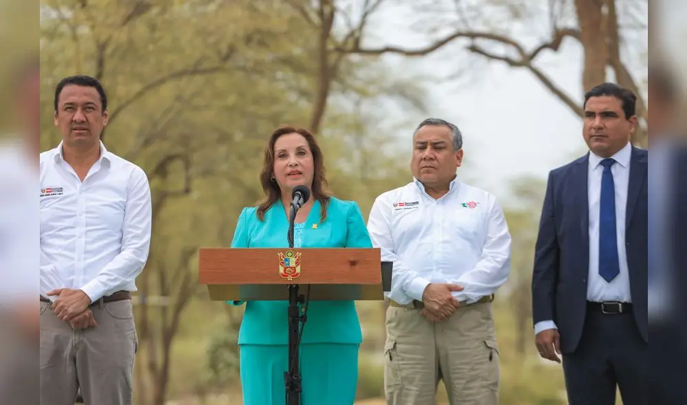 Presidenta Boluarte aseguró que brindaría una conferencia de prensa. Foto: Presidencia