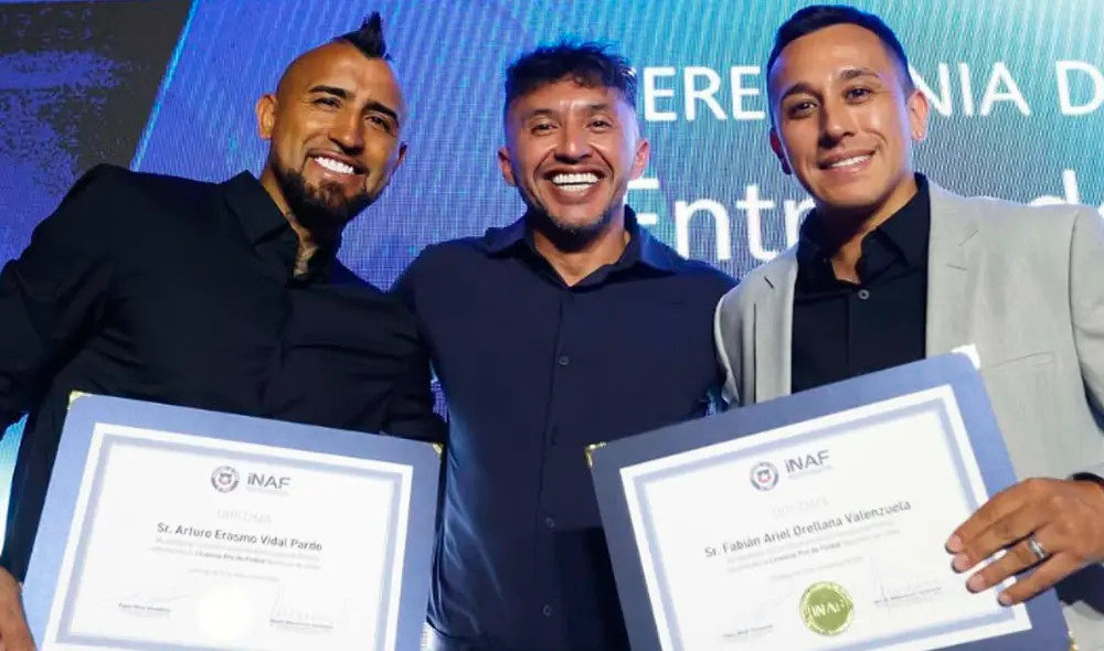 Arturo Vidal espera trabajar como entrenador en Colo-Colo o la selección chilena. Foto: Instagram/Fabian Orellana