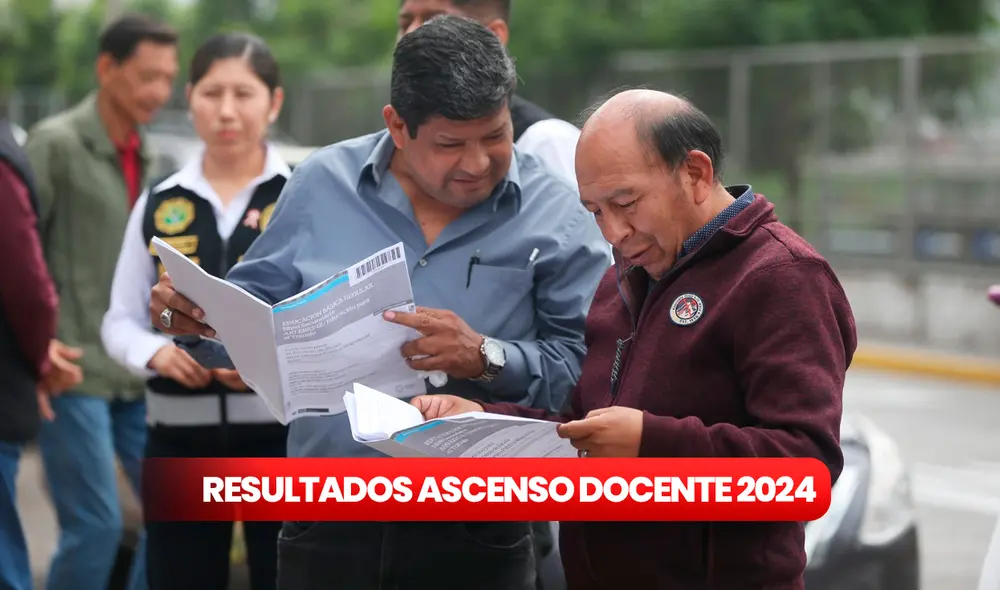 Los resultados preliminares del concurso de Ascenso Docente 2024 fueron publicados el 4 de diciembre. Foto: composición LR/Minedu Los resultados preliminares del concurso de Ascenso Docente 2024 fueron publicados el 4 de diciembre. Foto: composición LR/Minedu