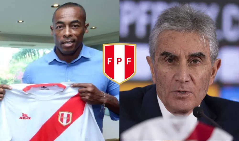 Percy Olivares ha sido embajador de la FPF. Foto: composición LR/AFP