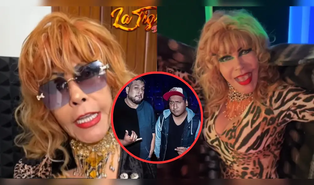 La Tigresa del Oriente defiende su carrera tras críticas de 'Hablando huevadas'. Foto: Composición LR/Instagram/YouTube