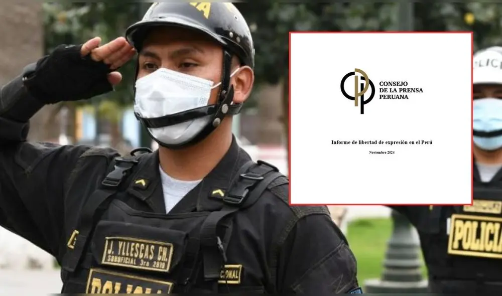 El Consejo de la Prensa Peruana consideró que el accionar de la PNP viene representando un ataque al periodismo | Composición: LR.
