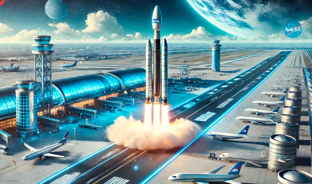 Con el apoyo técnico de la NASA y el respaldo financiero de Estados Unidos, este proyecto aeroespacial promete ser un éxito en ese país de América Latina. Foto: ChatGPT