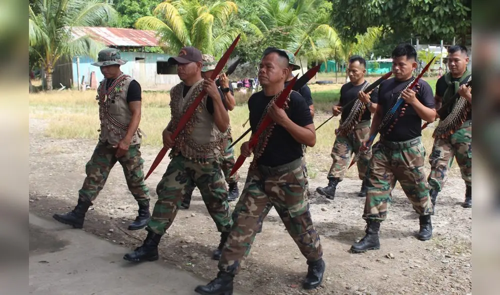 En la mira. Los integrantes de la guardia indígena están decididos a defender sus territorios. Foto: Alexis Revollé | IDL