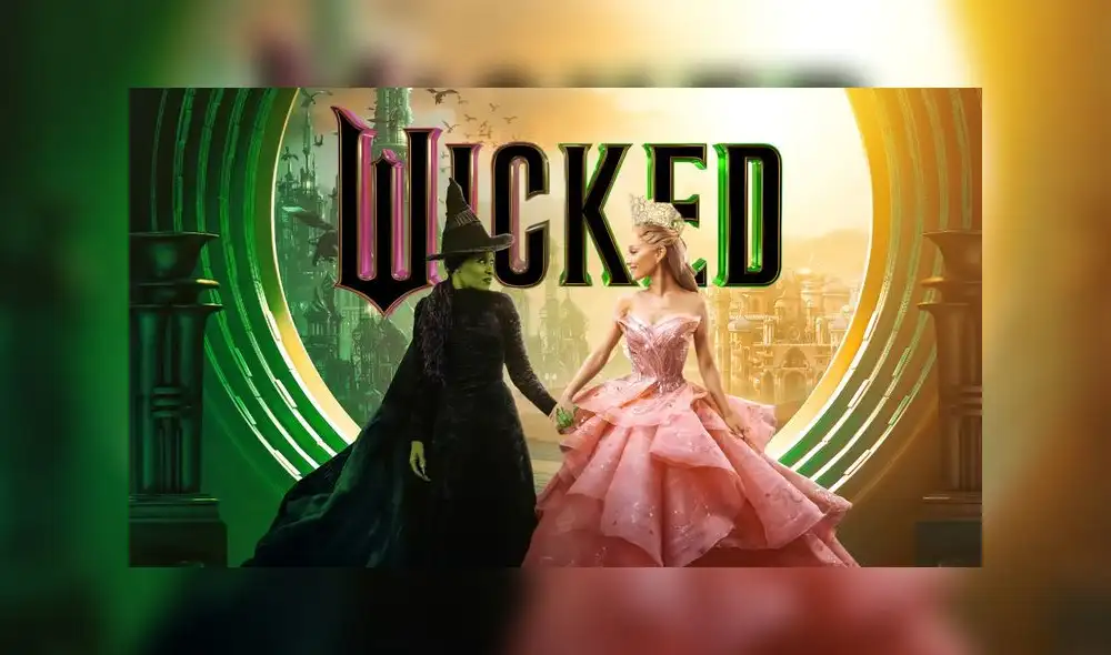 'Wicked' protagonizda por Ariana Grande y Cynthia Erivo. Tiene 11 nominaciones de los Critics Choice Awards. Foto: difusión
