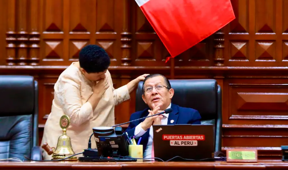 Eduardo Salhuana dijo que el Congreso se debe “rectificar” por eliminar la detención preliminar sin flagrancia, pero desde Fuerza Popular defienden la contrarreforma. Foto: Congreso