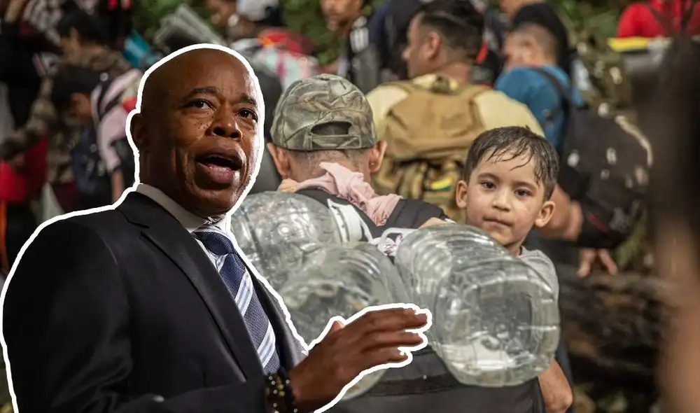 Eric Adams facilita la deportación a Tom Homan. Foto: composición LR/ CNN