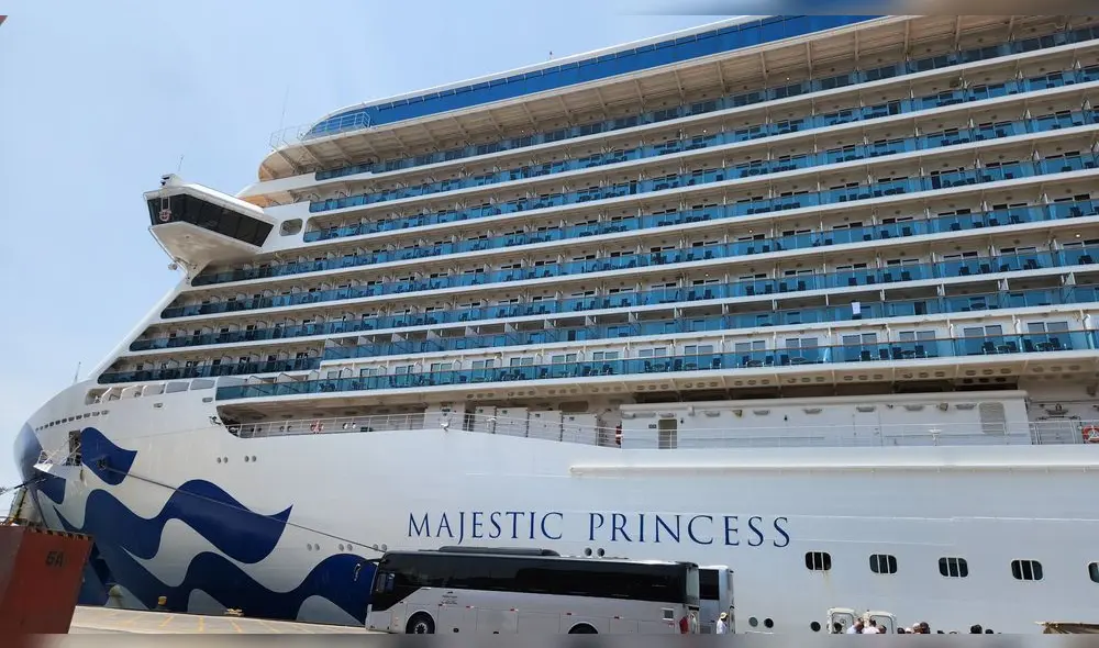 El crucero mas grande de la temporada. Foto: Difusión.