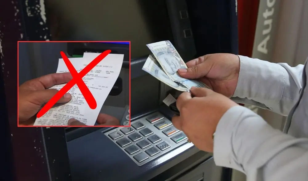 Los tickets de banco son un método de comprobación y de control para el usuario. Foto: Andina/Ámbito financiero/Composición LR Los tickets de banco son un método de comprobación y de control para el usuario. Foto: Andina/Ámbito financiero/Composición LR