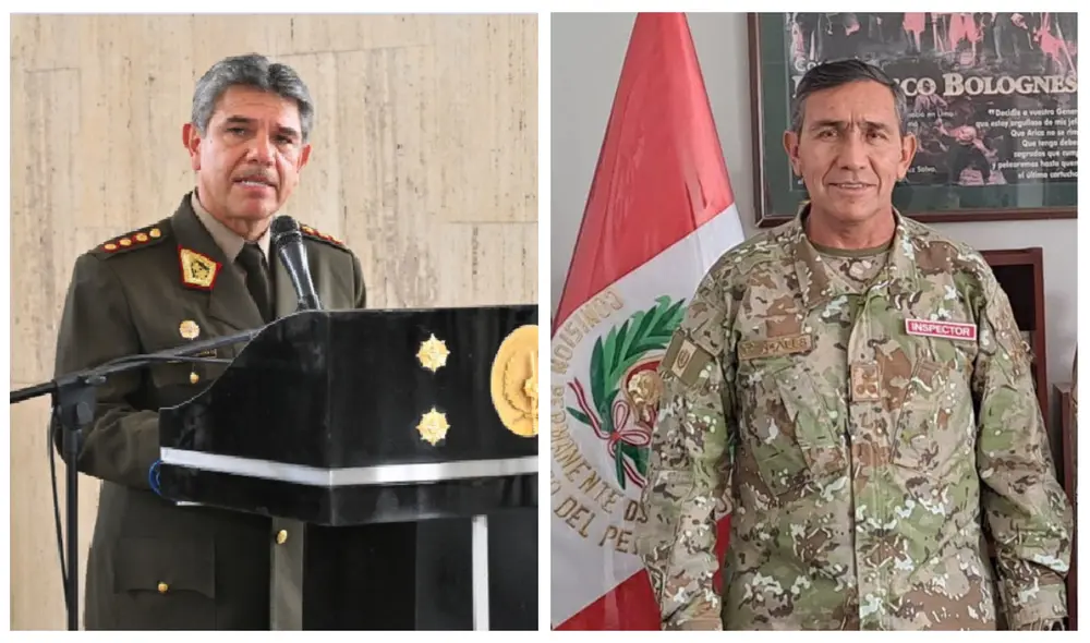 El jefe de Estado Mayor, Orestes Vargas Ortíz, y elinspector general, Miguel González Bojórquez, pasarán al retiro a fin de año.