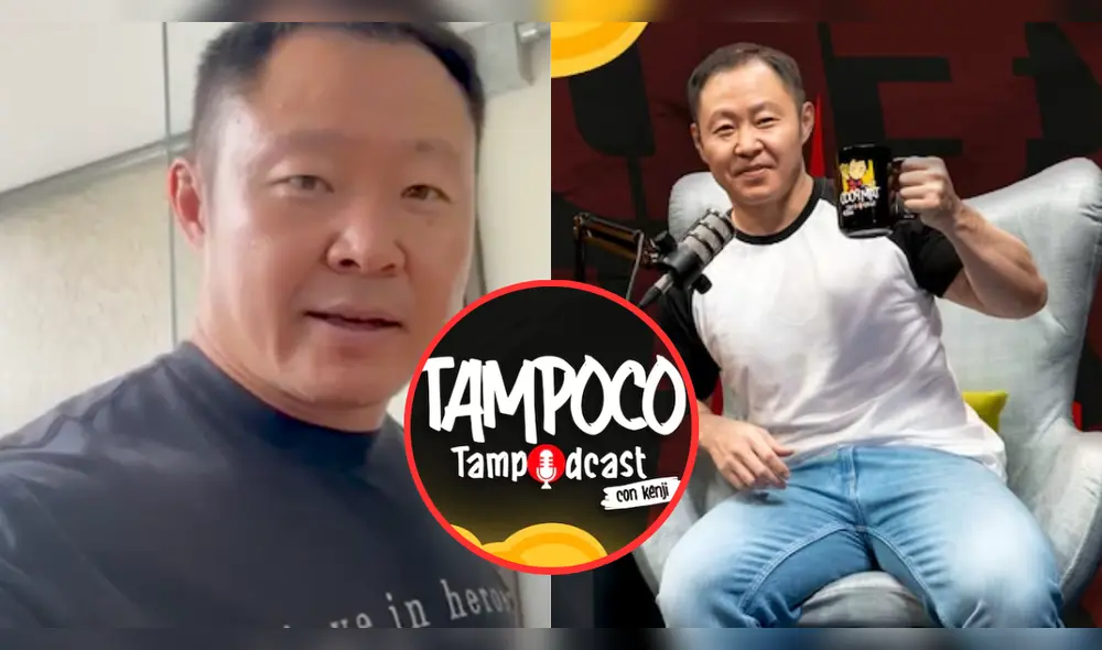 Tras varios meses fuera de la esfera pública, Kenji Fujimori lanza su podcast. Foto: Composición LR/Difusión Tras varios meses fuera de la esfera pública, Kenji Fujimori lanza su podcast. Foto: Composición LR/Difusión