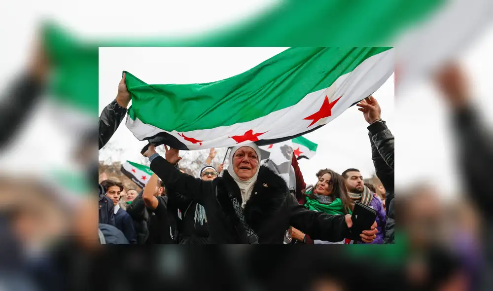 Siria libre tras 53 años de dictadura al Asad. Fuente: AFP