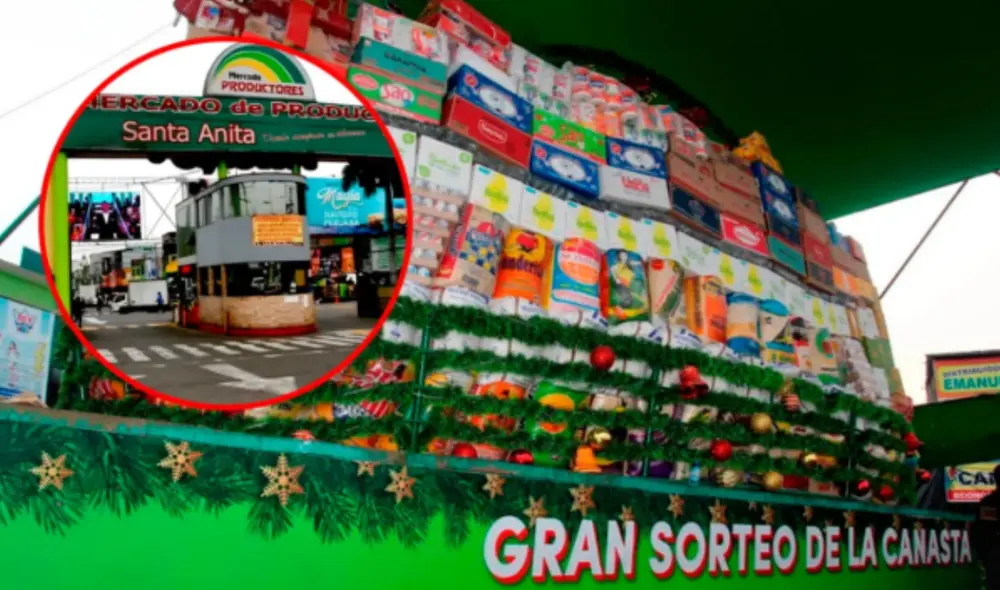 El sorteo de la canasta del Mercado Productores de Santa Anita se realiza desde el año 2006. Foto: composición LR/ difusión El sorteo de la canasta del Mercado Productores de Santa Anita se realiza desde el año 2006. Foto: composición LR/ difusión