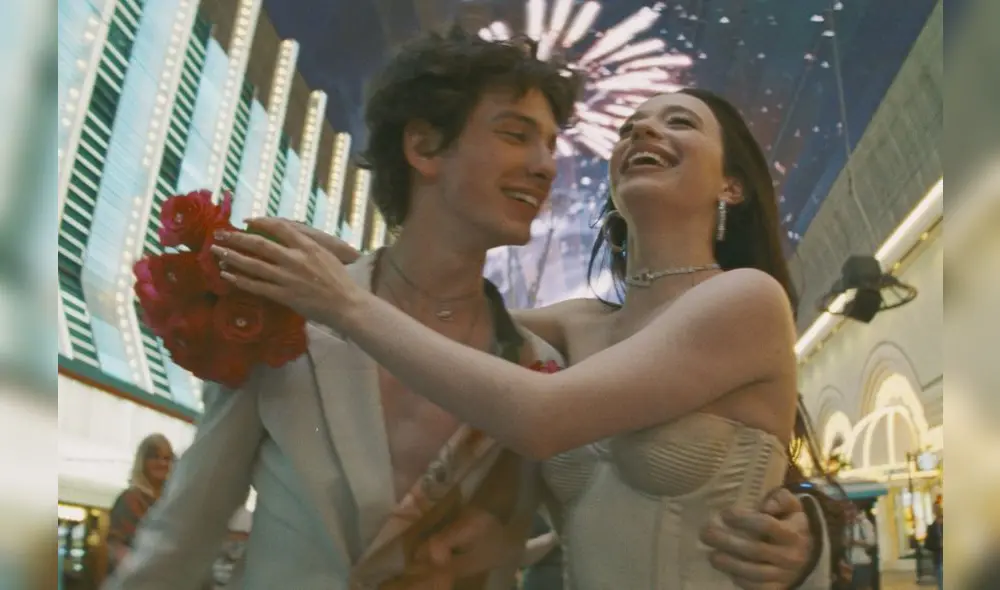 Escena de la premiada película Anora. Escena de la premiada película Anora.