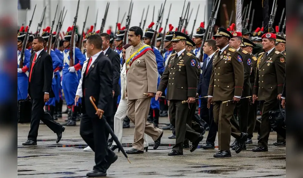 El régimen de Nicolás Maduro ha intensificado su control en Venezuela con el despliegue de fuerzas armadas. Foto: Vov world El régimen de Nicolás Maduro ha intensificado su control en Venezuela con el despliegue de fuerzas armadas. Foto: Vov world