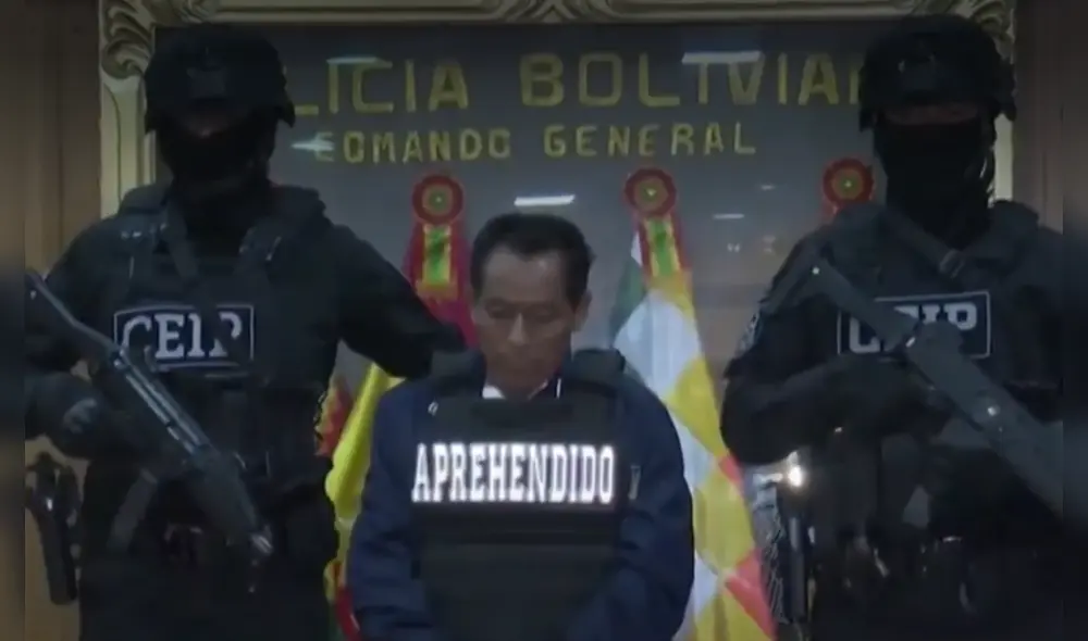 Captura de narcotraficante de drogas. Foto: Captura / América .