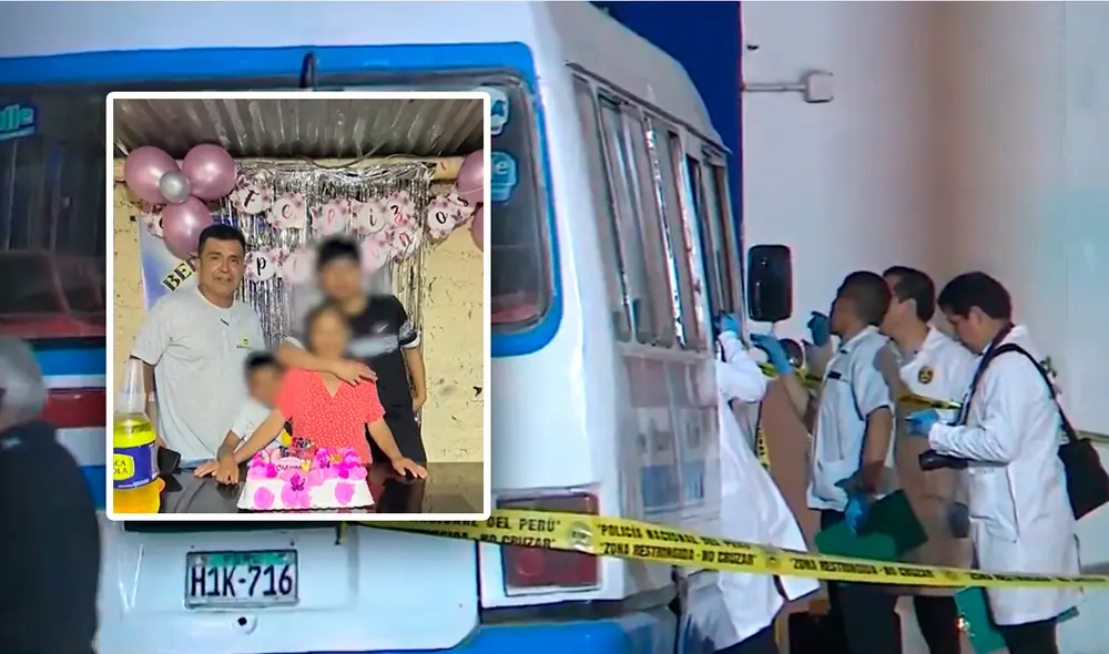 Víctima fue trasladada a un hospital en el mismo vehículo en que fue acribillado. Foto: composición LR/América TV Víctima fue trasladada a un hospital en el mismo vehículo en que fue acribillado. Foto: composición LR/América TV