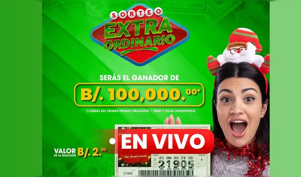 El sorteo extraordinario de la Lotería Nacional de Panamá en vivo puede verse por TVN online y conocer los números ganadores. Foto: composición LR/LNBPMA El sorteo extraordinario de la Lotería Nacional de Panamá en vivo puede verse por TVN online y conocer los números ganadores. Foto: composición LR/LNBPMA