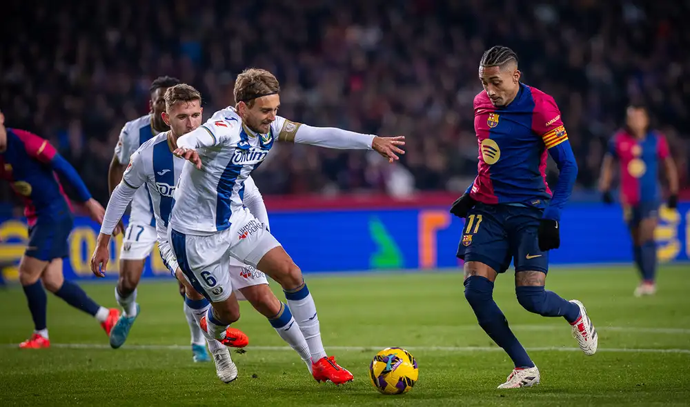 Barcelona y Leganés jugaron en el Estadio Olímpico de Montjuic. Foto: FC Barcelona Barcelona y Leganés jugaron en el Estadio Olímpico de Montjuic. Foto: FC Barcelona