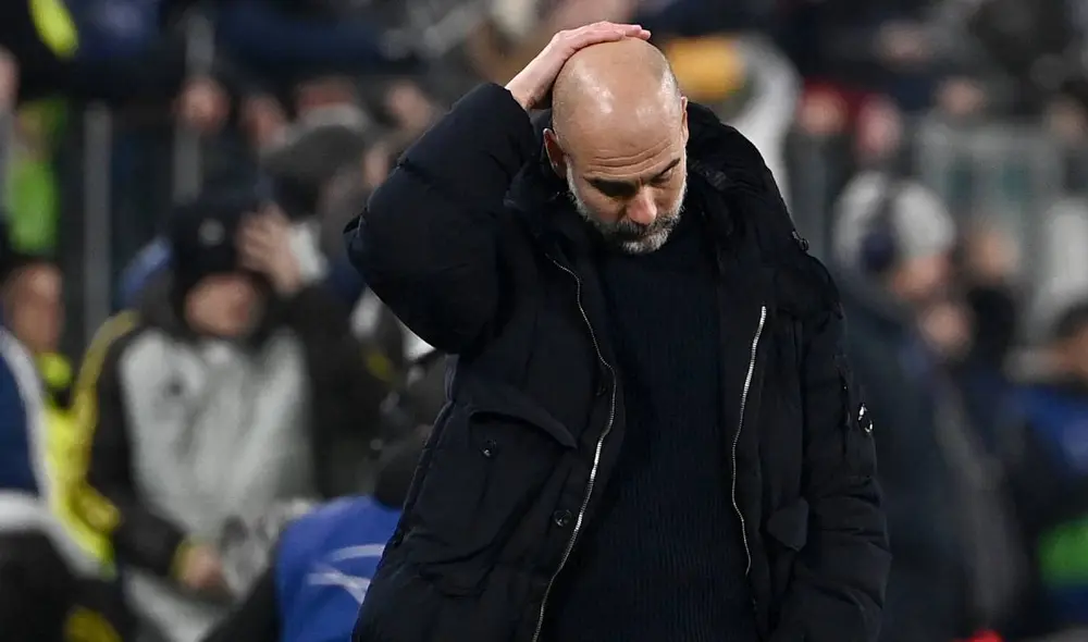 Pep Guardiola renovó su contrato con Manchester City y se mantendrá en el banquillo hasta 2026. Foto: AFP