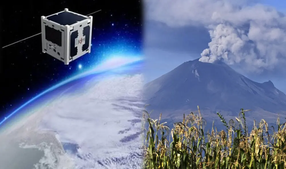 Este será el segundo satélite que dicho país enviará al espacio exterior. Foto: composición LR / CubeSat / AFP