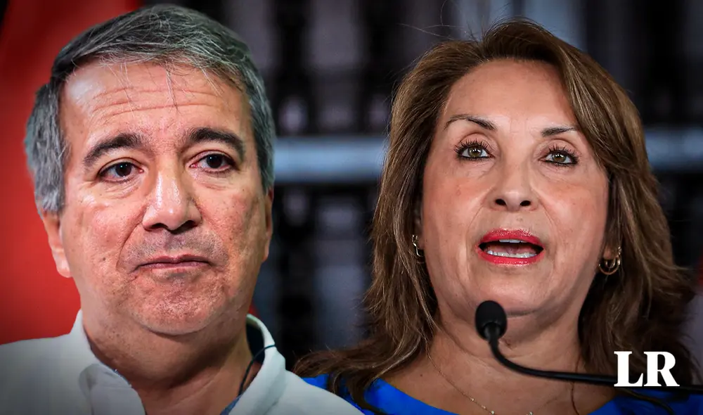 Raúl Pérez-Reyes asegura que Dina Boluarte responderá ante la Fiscalía por las investigaciones del caso Cofre.Foto: composición LR Raúl Pérez-Reyes asegura que Dina Boluarte responderá ante la Fiscalía por las investigaciones del caso Cofre.Foto: composición LR