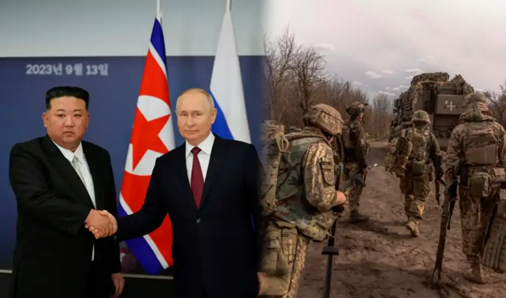 Tropas norcoreanas sufren importantes pérdidas en conflicto en la región de Kursk, según informes de Ucrania. Foto: composición Ariana Espinoza/LR