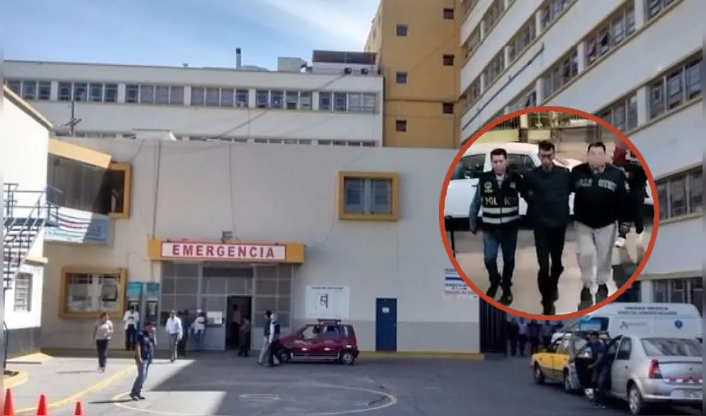 Agentes de la Policía detuvieron a Alberto Silva en el distrito de Paucarpata. Foto: composición LR/RPP/Yaraví