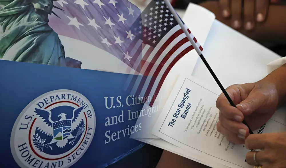 El libro "Nuestra Historia para Colorear" es parte de una serie de materiales educativos que USCIS ha desarrollado para enseñar sobre la historia, los símbolos y los procesos de naturalización de Estados Unidos. Foto: composición LR/AP