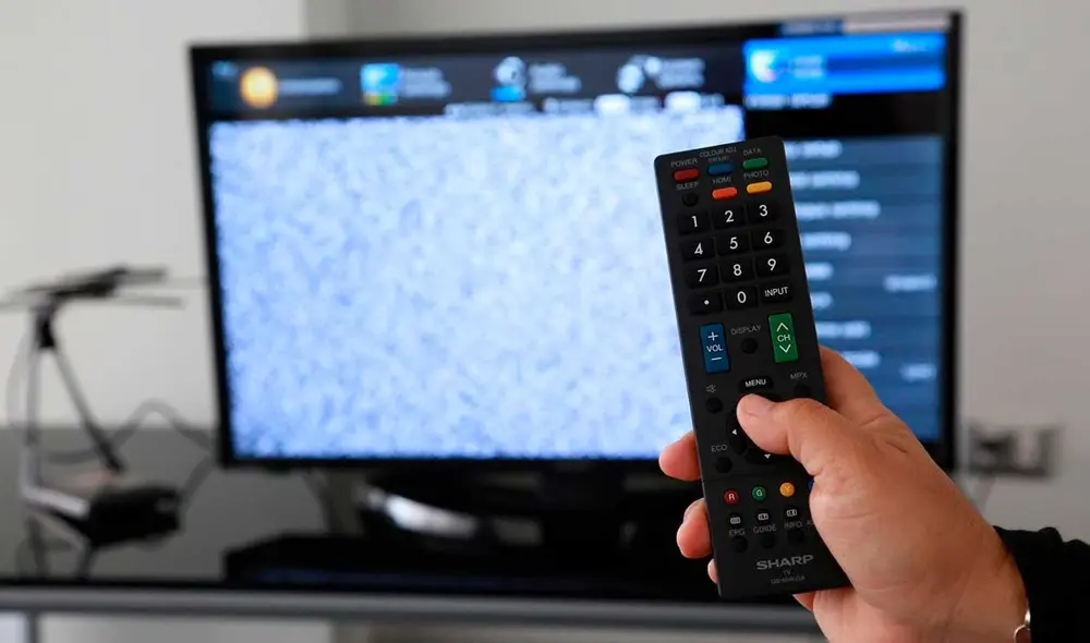 La mayoría de televisores solo necesitará una antena UHF para acceder a los canales TDT. Los más antiguos si requerirán un decodificador. Foto: Andina