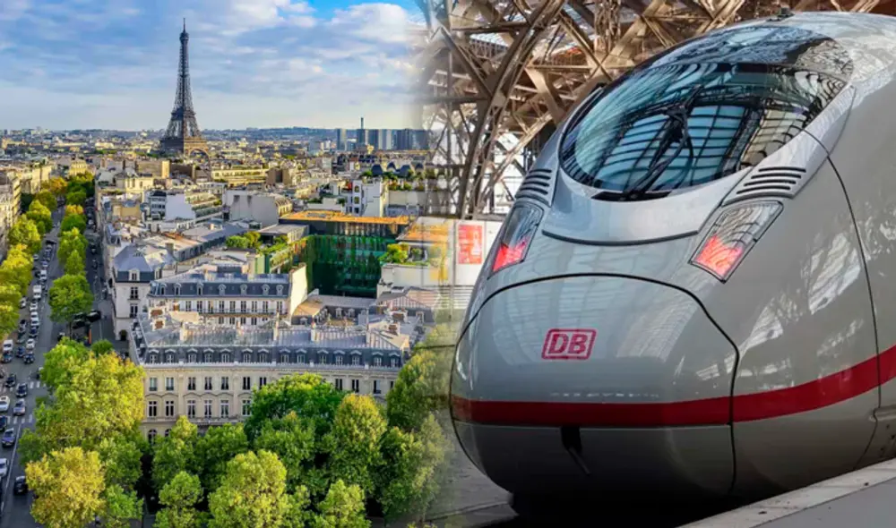Europa apuesta por la movilidad sostenible con la nueva ruta de tren París-Berlín. Foto: composición Ariana Espinoza/LR Europa apuesta por la movilidad sostenible con la nueva ruta de tren París-Berlín. Foto: composición Ariana Espinoza/LR
