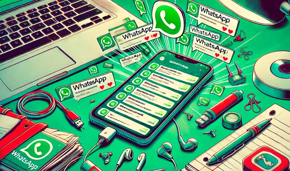 Esta función de WhatsApp está presente en Android e iOS. Foto: ChatGPT/La República