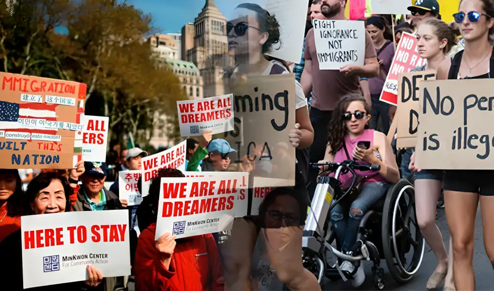 El programa de Acción Diferida para los Llegados en la Infancia (DACA) fue promulgado en 2012 por Barack Obama, permitiendo a los Dreamers vivir, estudiar y trabajar en Estados Unidos. Foto: composición LR/CNN/difusión El programa de Acción Diferida para los Llegados en la Infancia (DACA) fue promulgado en 2012 por Barack Obama, permitiendo a los Dreamers vivir, estudiar y trabajar en Estados Unidos. Foto: composición LR/CNN/difusión