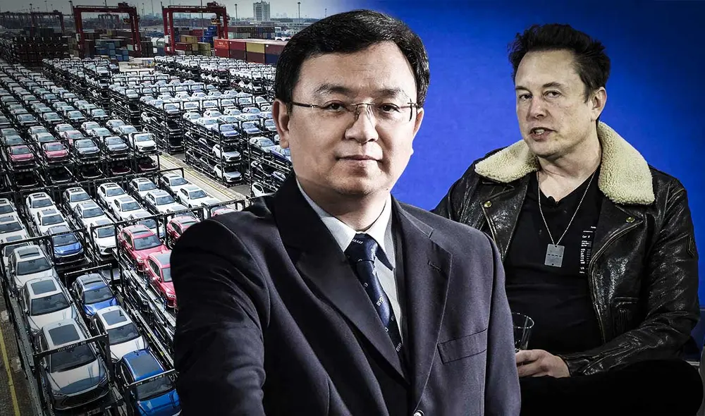Con más de 3 millones de unidades de vehículos eléctricos vendidos en 2023, BYD y su fundador, Wang Chuanfu, encabezan la revolución eléctrica en China gracias a sus innovadoras baterías. Foto: composición LR/AFP/Forbes