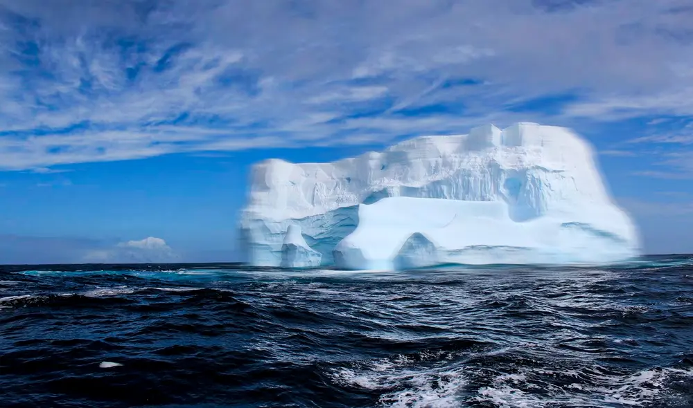 El fragmento de iceberg ha permanecido quieto por más de 30 años. Foto: Pixabay El fragmento de iceberg ha permanecido quieto por más de 30 años. Foto: Pixabay