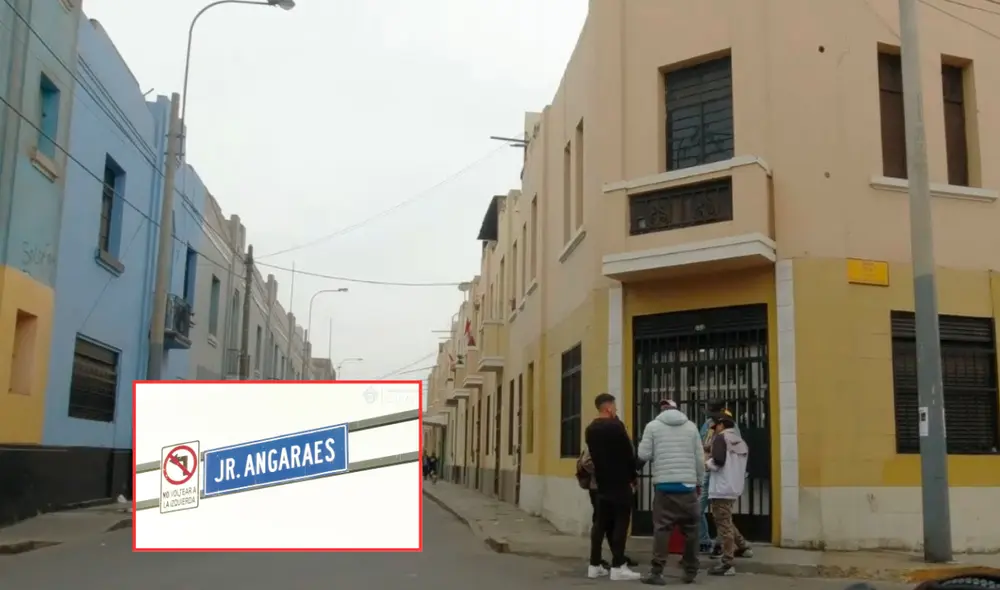 El jirón Angaraes es una de las calles más antiguas de Lima. Foto: composición LR/YouTube/Municipalidad de Lima